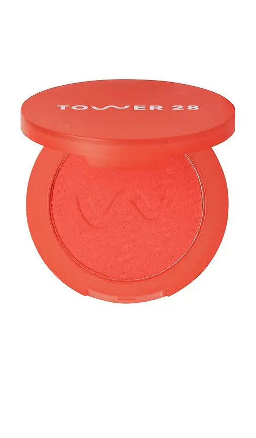 Tower 28 Beauty Get Set Blur + Set Matte Powder Blush-Downtown Daiquiri